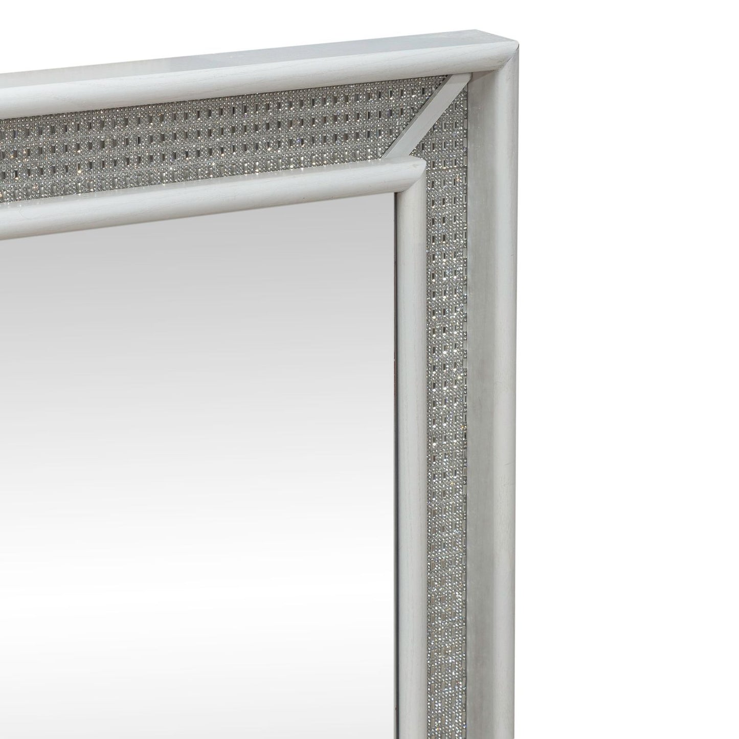 Reflections - Lighted Mirror - White - Hornell Furniture Outlet
