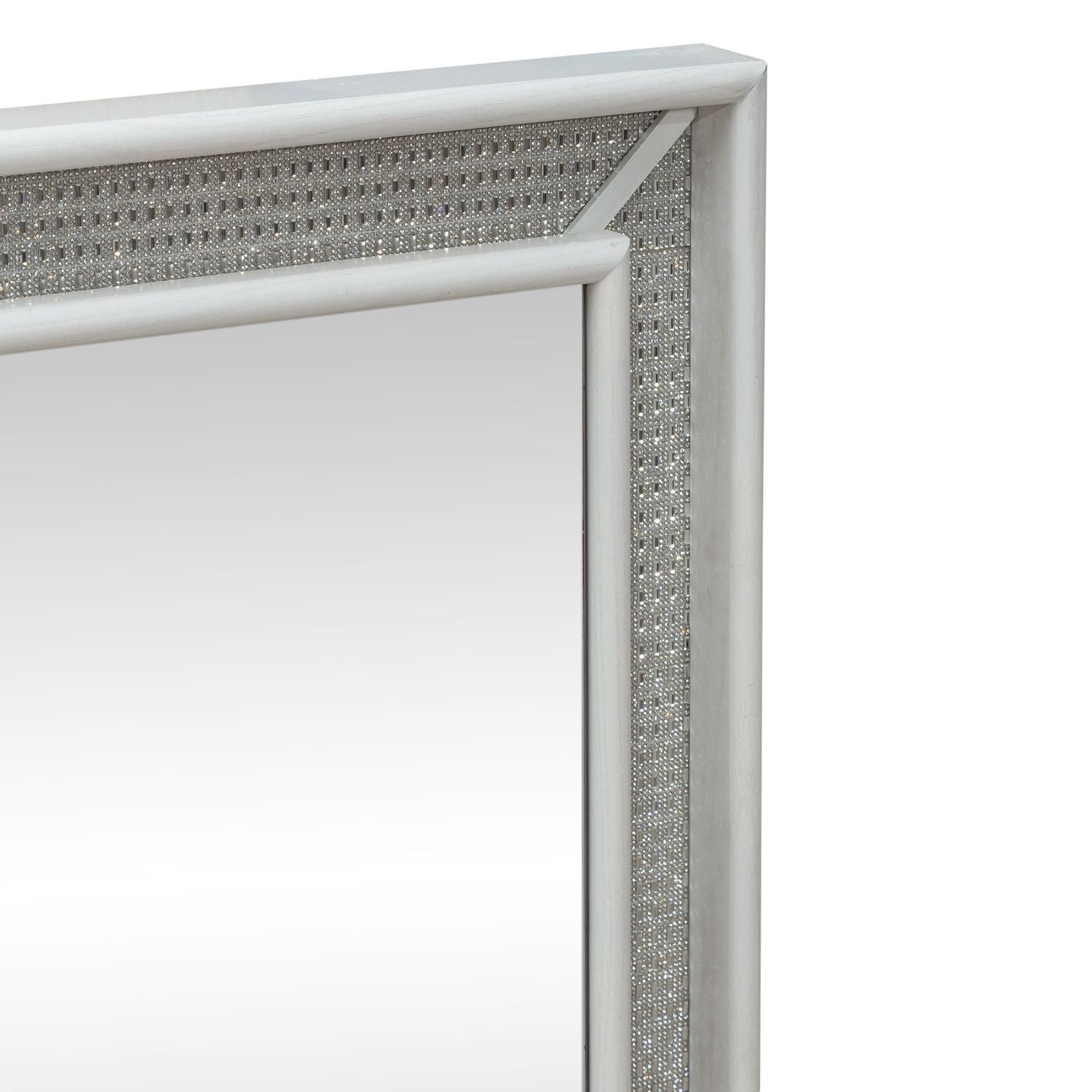 Reflections - Lighted Mirror - White - Hornell Furniture Outlet