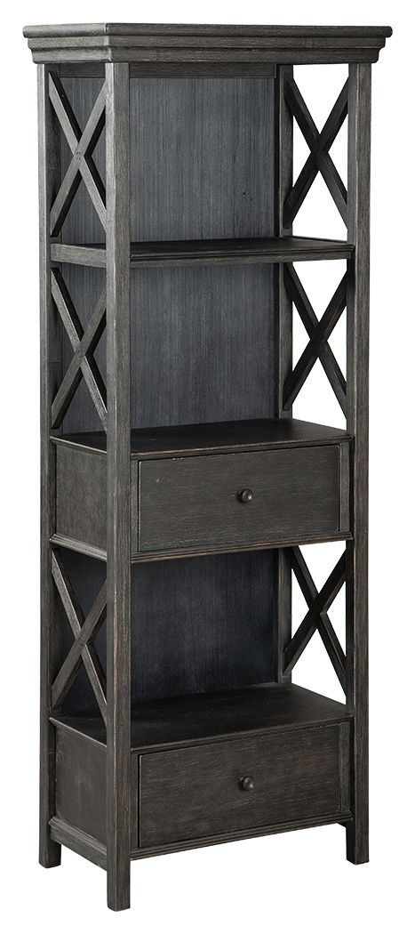 Tyler Creek - Display Cabinet - Hornell Furniture Outlet