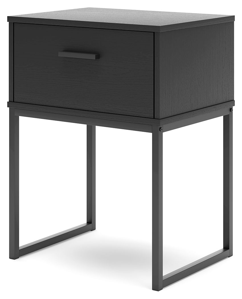 Socalle - One Drawer Night Stand - Hornell Furniture Outlet