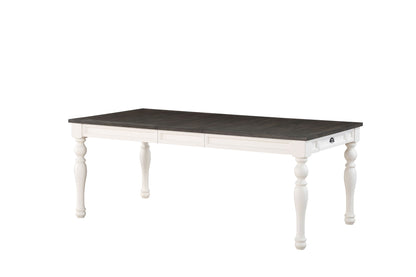 Joanna - Dining Table - Two Tone - Hornell Furniture Outlet