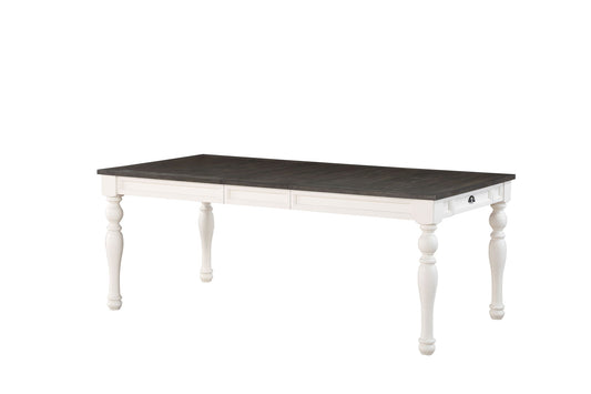 Joanna - Dining Table - Two Tone - Hornell Furniture Outlet