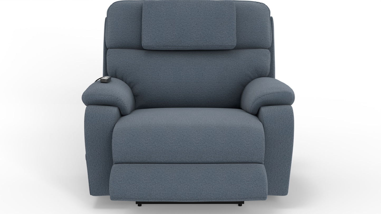 Dreamtime - 48" Power Headrest Power Lay Flat Recliner With CR3 Heat/Massage/Zero Gravity - Hornell Furniture Outlet