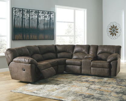 Tambo - Reclining Sectional - Hornell Furniture Outlet