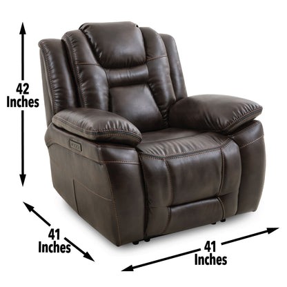 Oportuna - Reclining Living Room Set - Hornell Furniture Outlet