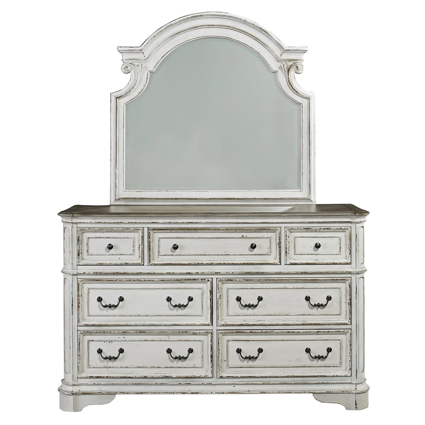 Magnolia Manor - Sleigh Bedroom Set - Hornell Furniture Outlet