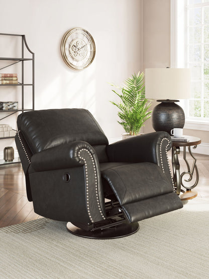 Chasemore - Swivel Glider Recliner - Hornell Furniture Outlet