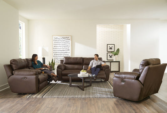 Sorrento - Power Reclining Sofa - Kola - Hornell Furniture Outlet