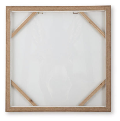 Landerton - Brown / Blue / White - Wall Art - Hornell Furniture Outlet