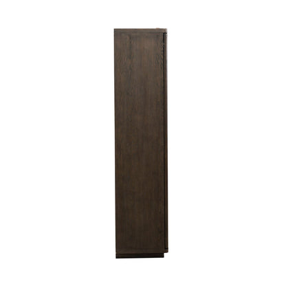 Cascade Falls - Display Cabinet - Satin Espresso - Hornell Furniture Outlet