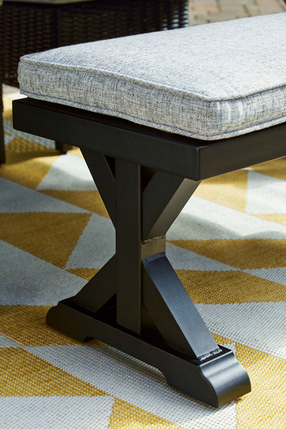 Beachcroft - Bench With Cushion - Hornell Furniture Outlet
