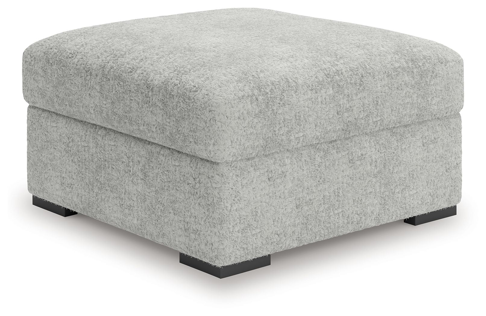 Cuddle Plush - Arctic - Oversized Accent Ottoman - Hornell Furniture Outlet