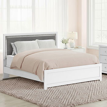 Maeling - Upholstered Panel Headboard - Hornell Furniture Outlet