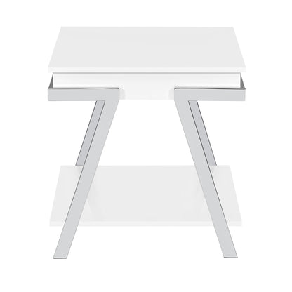 Zena - End Tables - White - Hornell Furniture Outlet