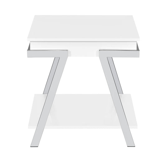 Zena - End Tables - White - Hornell Furniture Outlet