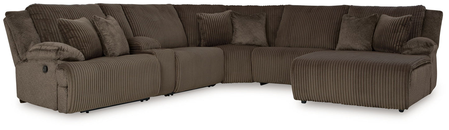 Top Tier - Reclining Sectional - Hornell Furniture Outlet