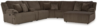 Top Tier - Reclining Sectional - Hornell Furniture Outlet