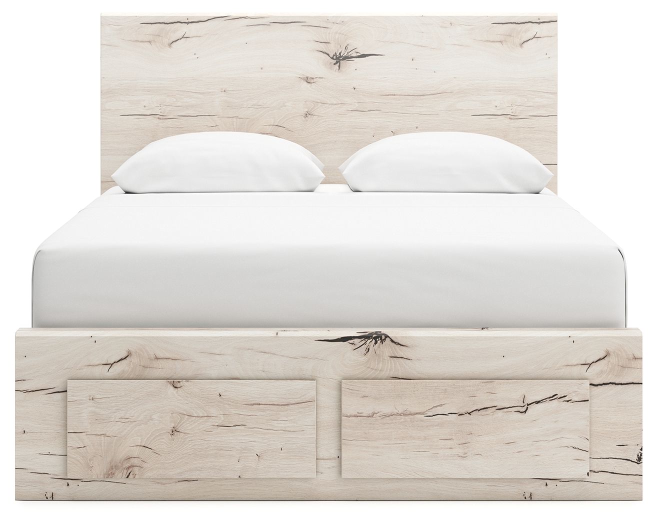 Lawroy - Panel Bed With Storage - Hornell Furniture Outlet