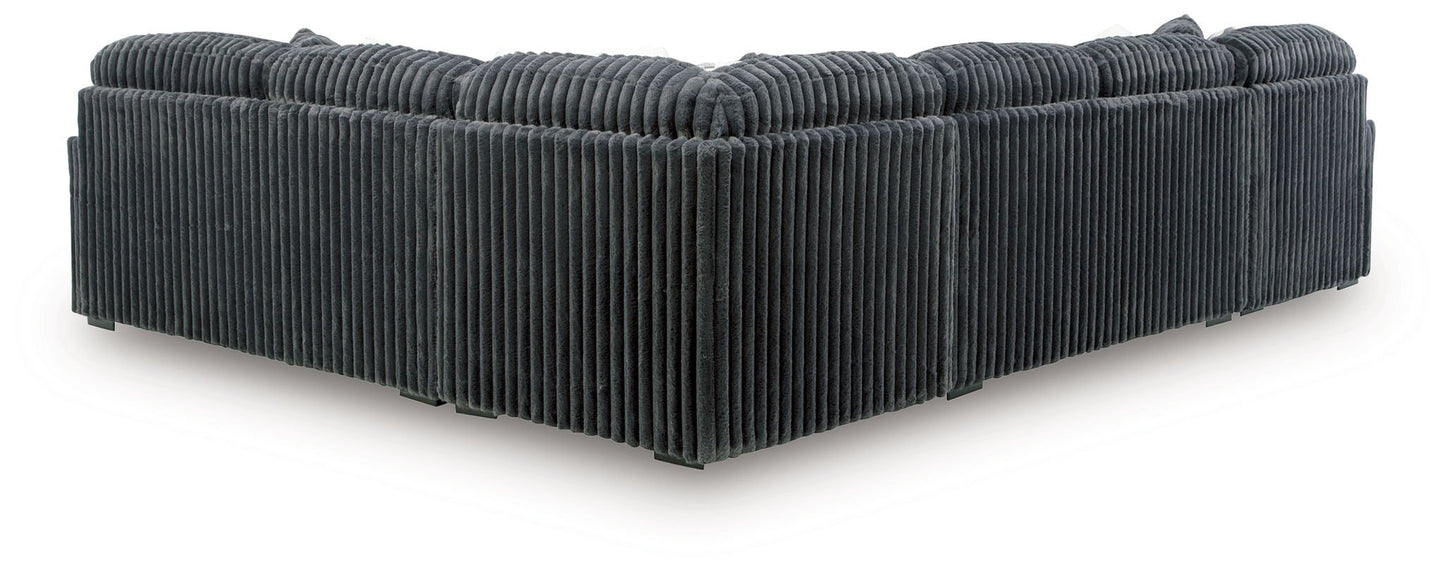 Midnight - Madness - Sectional - Hornell Furniture Outlet