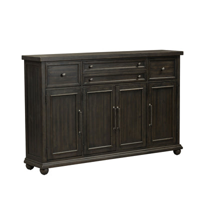 Harvest Home - Hall Buffet - Black - Hornell Furniture Outlet