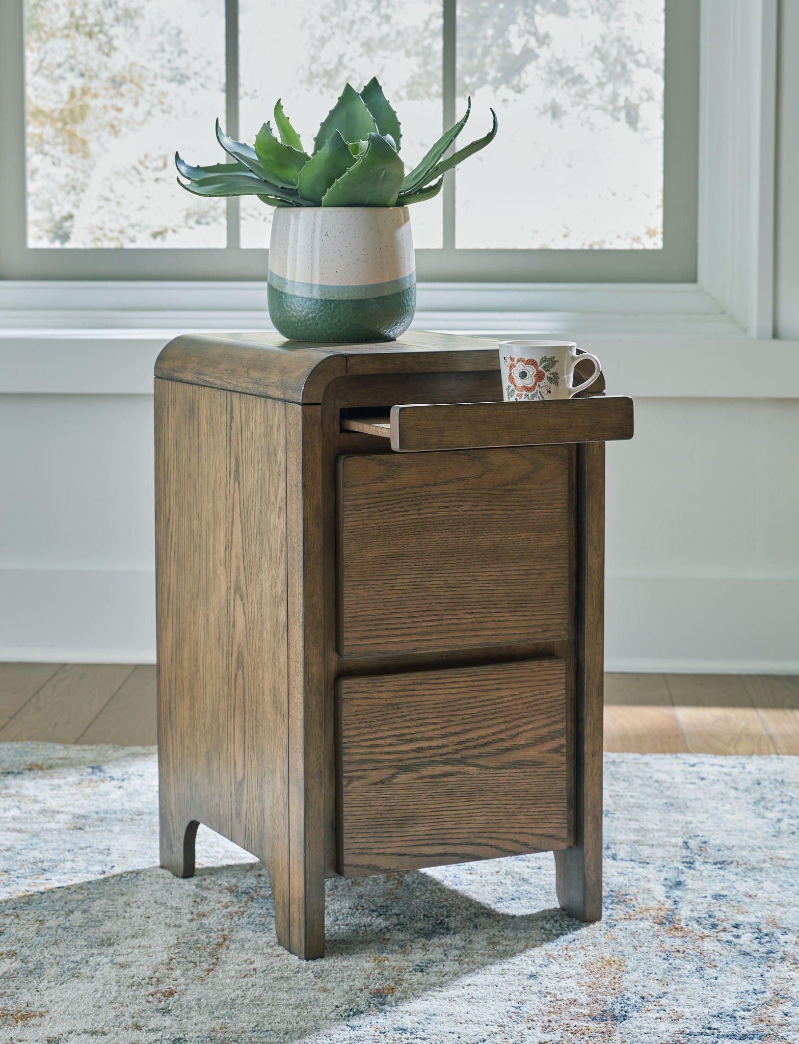 Jensworth - Brown - Accent Table - Hornell Furniture Outlet