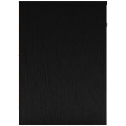 Finch - Black - One Drawer Night Stand - 23" Height - Hornell Furniture Outlet