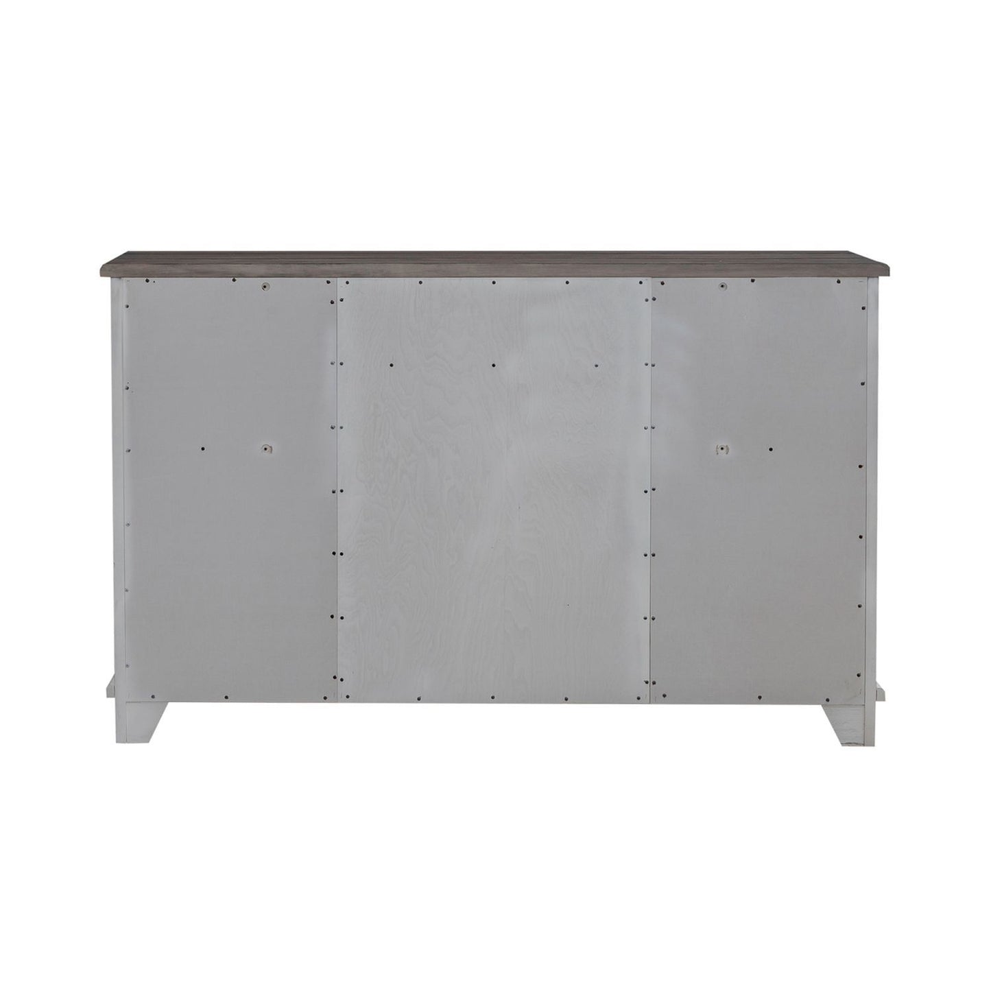 River Place - 2 Door 9 Drawer Dresser - White - Hornell Furniture Outlet
