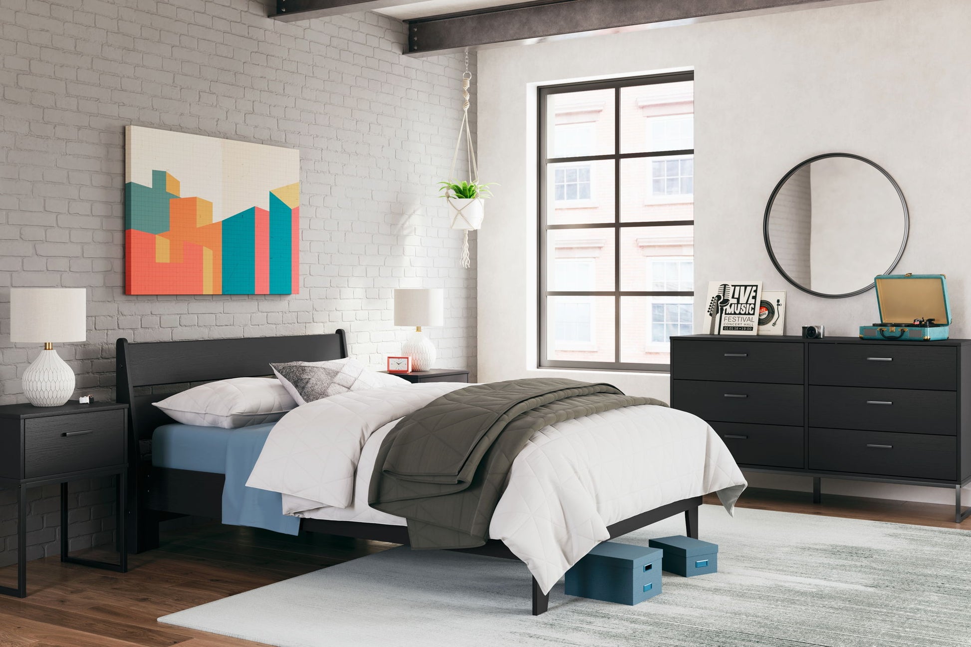 Socalle - Six Drawer Dresser - Hornell Furniture Outlet