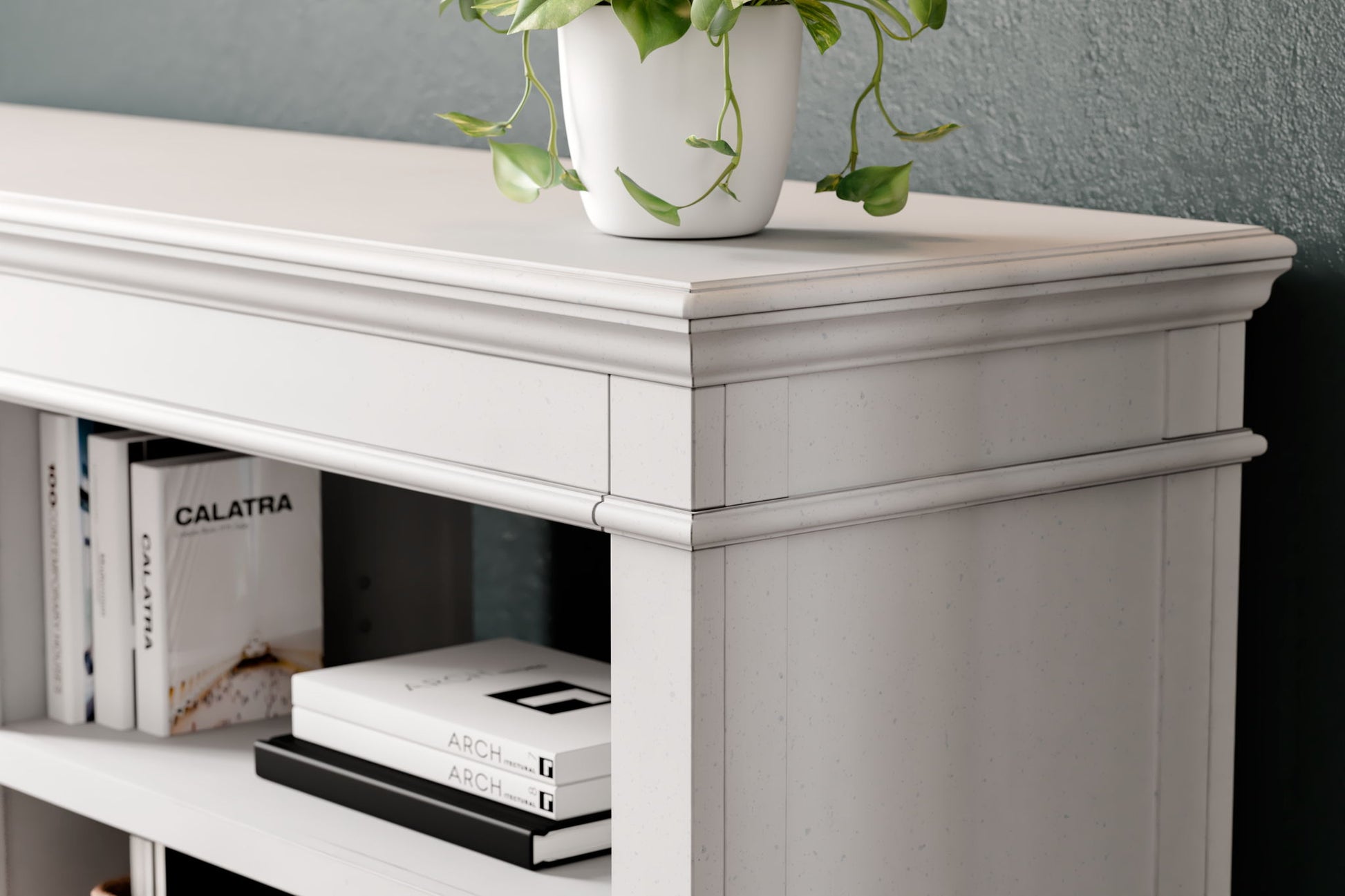 Kanwyn - Whitewash - Credenza - Hornell Furniture Outlet