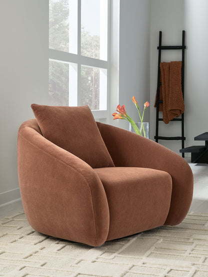 Yahya - Swivel Accent Chair - Hornell Furniture Outlet