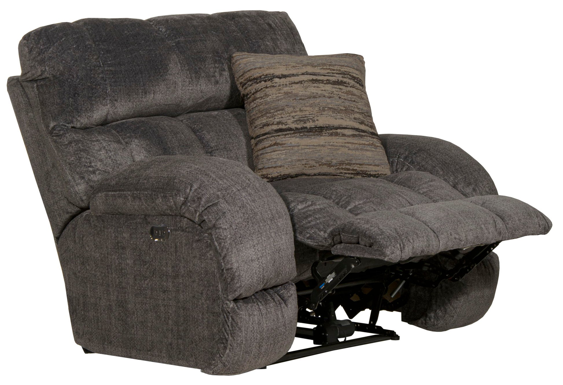 Ashland - Power Lay Flat Recliner - Hornell Furniture Outlet
