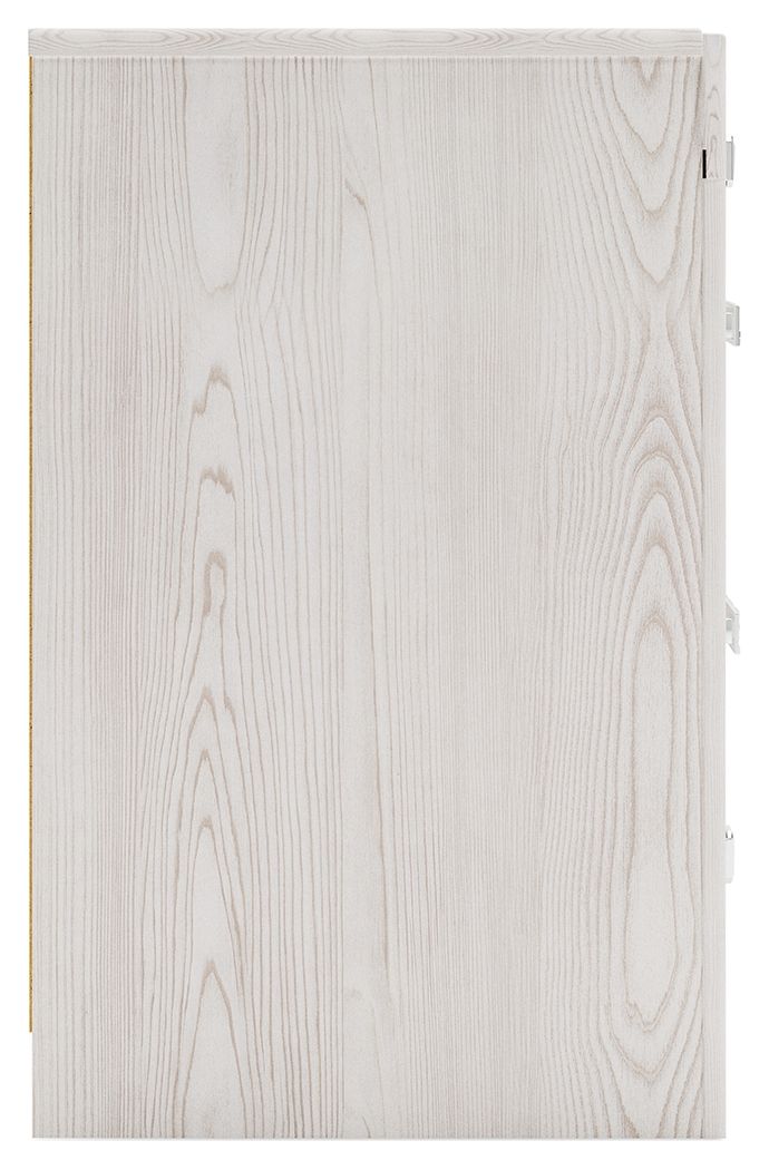 Altyra - White - Two Drawer Night Stand - Hornell Furniture Outlet