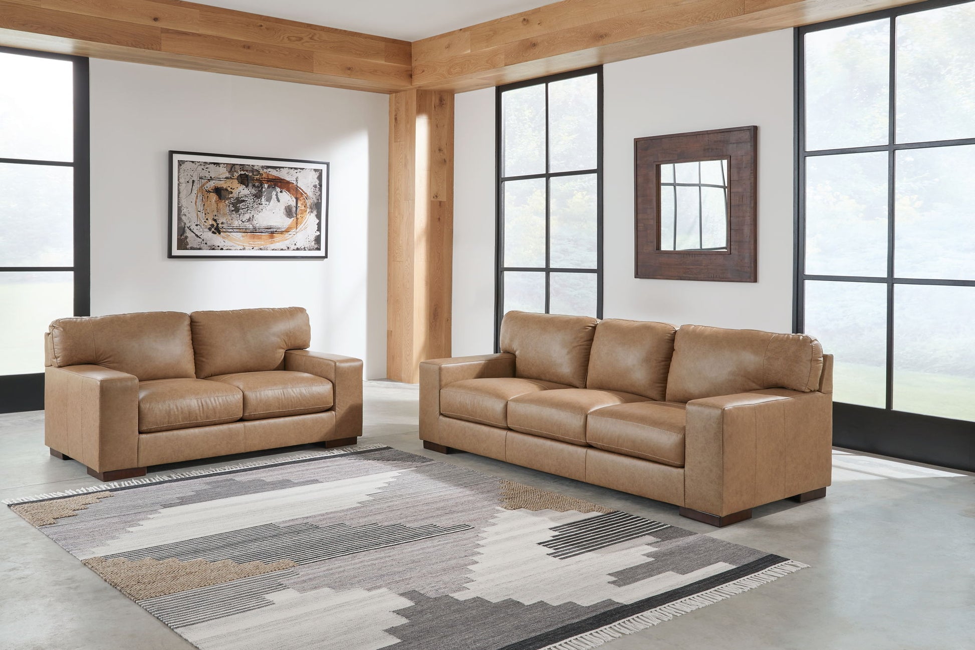 Lombardia - Tumbleweed - 2 Pc. - Sofa, Loveseat - Hornell Furniture Outlet