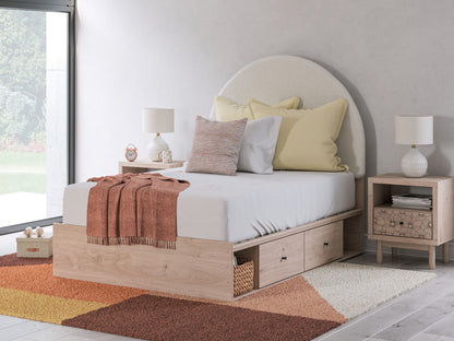 Arloster - Upholstered Panel Bed - Hornell Furniture Outlet