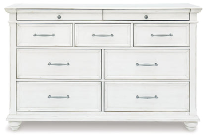 Kanwyn - Dresser, Mirror - Hornell Furniture Outlet