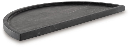 Cortsen - Black - Tray - Hornell Furniture Outlet
