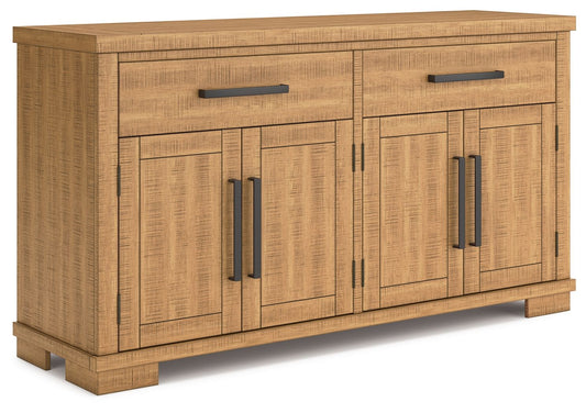 Havonplane - Brown - Dining Room Server - Hornell Furniture Outlet