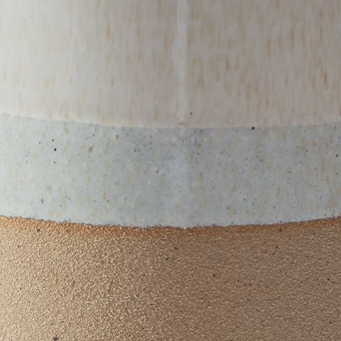 Hurston - Ivory / Brown - Candle Holder Set (Set of 3) - Hornell Furniture Outlet