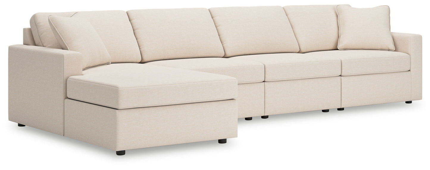 Modmax - Oyster - Sectional - Hornell Furniture Outlet