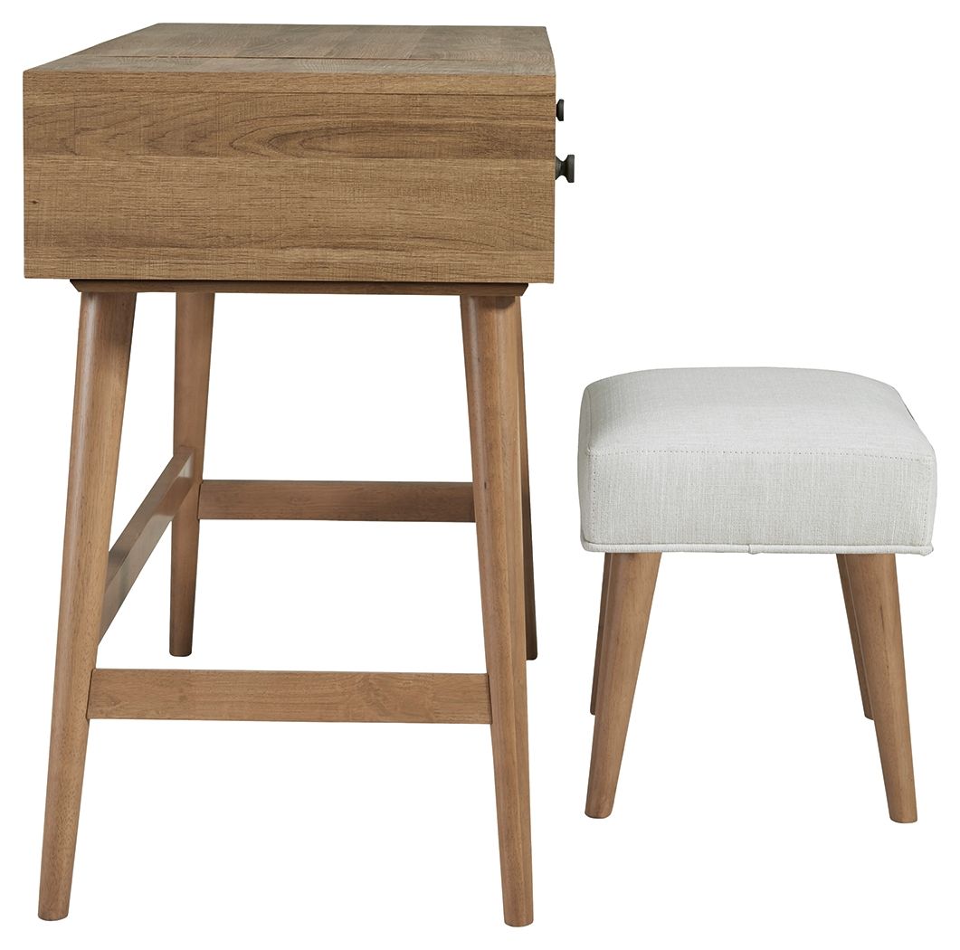 Thadamere - Vanity Stool - Hornell Furniture Outlet