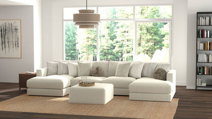 Ritzy - Modular Sofa And Included Cocktail Ottoman - Hornell Furniture Outlet
