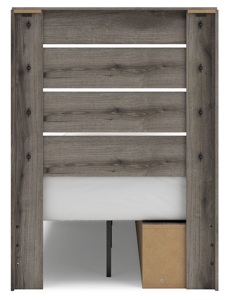 Graystorm - Panel Bed - Hornell Furniture Outlet