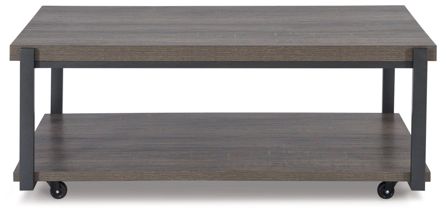 Wilmaden - Gray / Black - Occasional Table Set (Set of 3) - Hornell Furniture Outlet