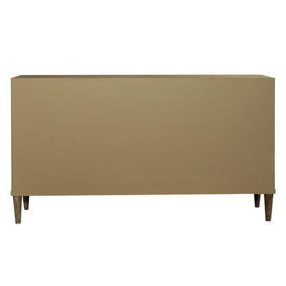 Devonshire - 4 Door Accent Cabinet - Light Brown - Hornell Furniture Outlet