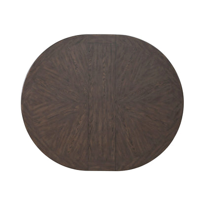 Paradise Valley - Pedestal Table - Dark Brown - Hornell Furniture Outlet