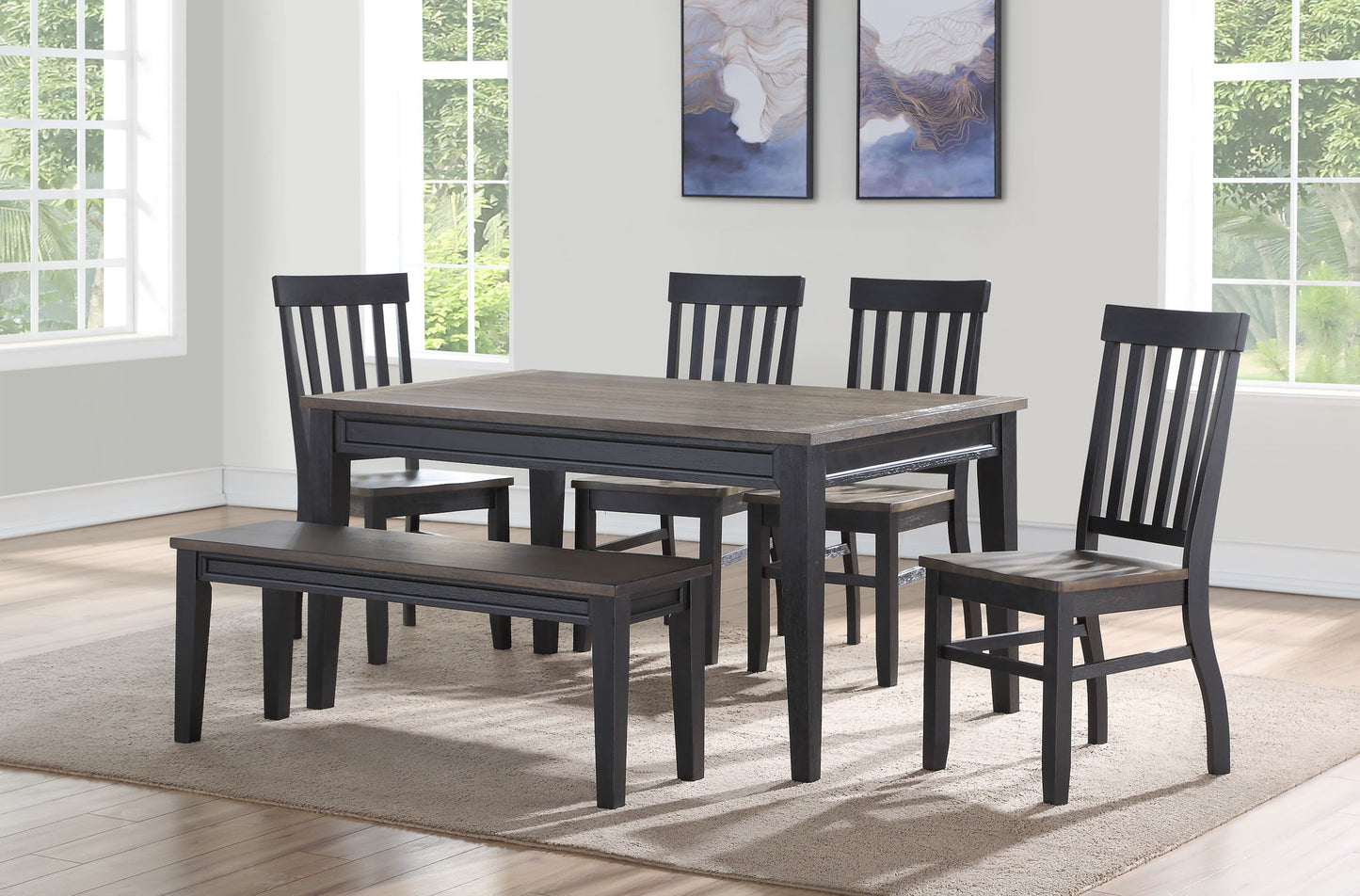 Raven - Noir Side Chair (Set of 2) - Dark Brown - Hornell Furniture Outlet