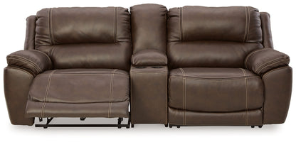 Dunleith - Power Reclining Sectional - Hornell Furniture Outlet