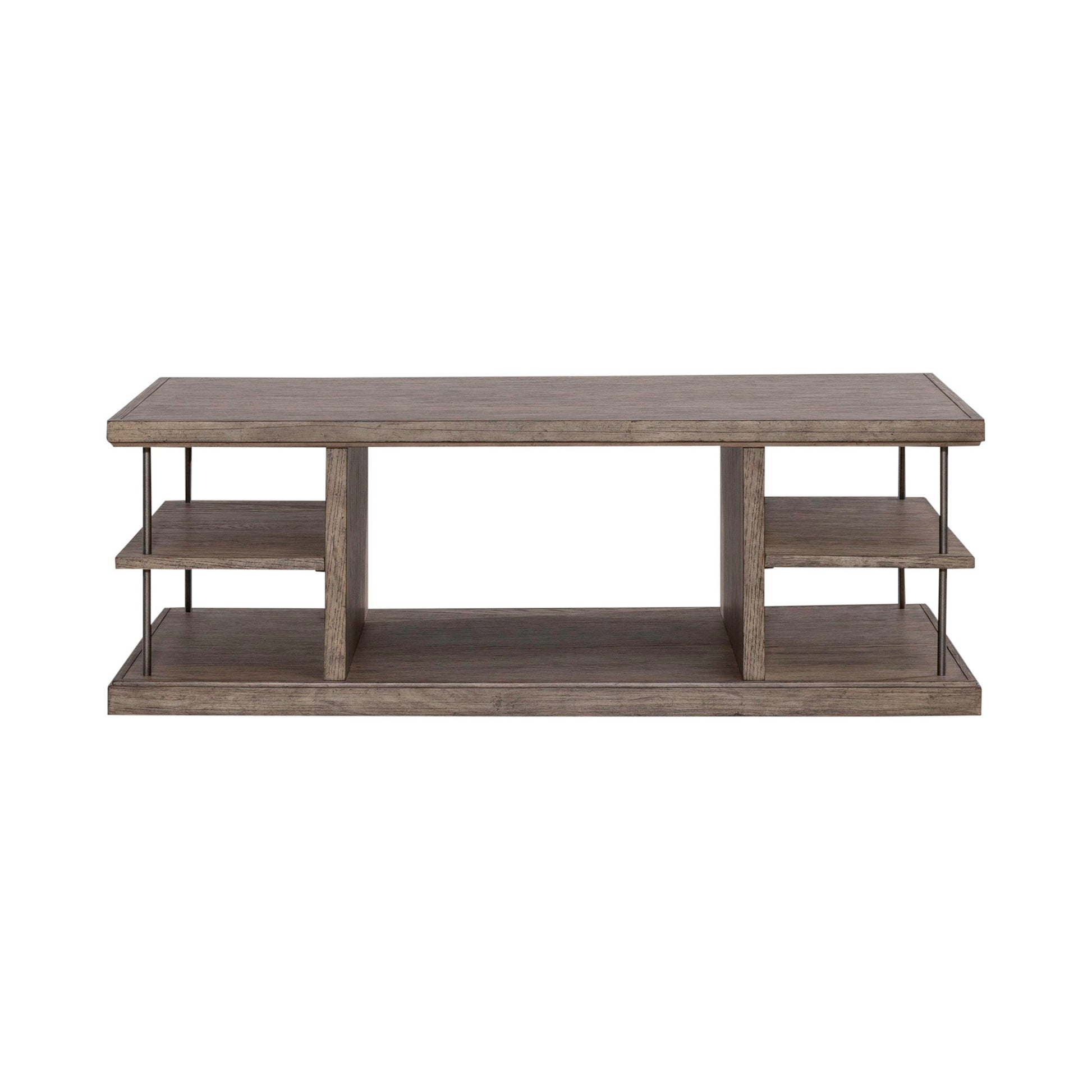 City Scape - Cocktail Table - Burnished Beige - Hornell Furniture Outlet
