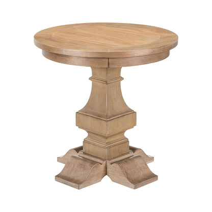 Haven Hills - Round End Table - Camel Beige - Hornell Furniture Outlet
