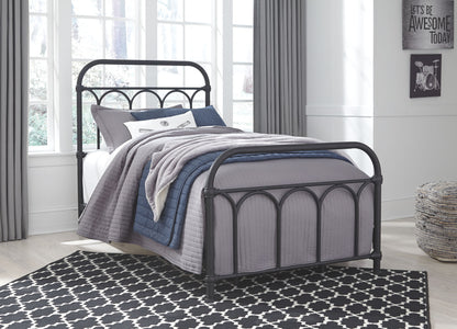 Nashburg - Arch Bed - Hornell Furniture Outlet
